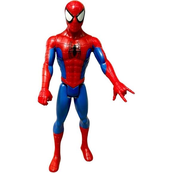 Spider-Man Marvel Titan Hero Series 12 Inch Res & Blue Action Figurine Toy. - Picture 2 of 5